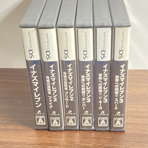 ニンテンドーDS【イナズマイレブン1.2.3 6本まとめ売りセット】
