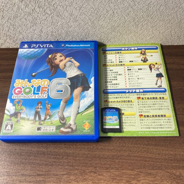 みんなのGOLF 6 PS Vita