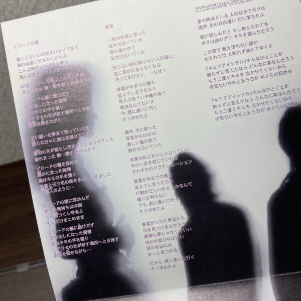 KinKiKIDS ビロードの闇 通常版 - 画像 (6)
