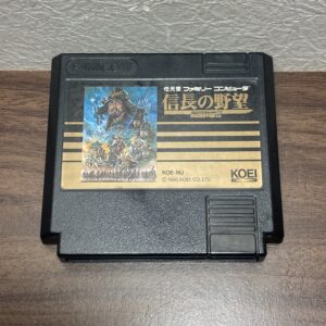ファミリーコンピュータ(FC)【信長の野望】 ソフトのみ