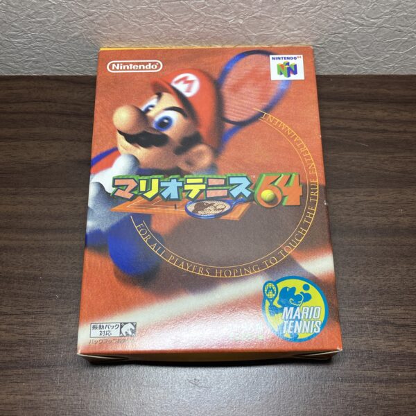 ニンテンドー64【マリオテニス64】箱説明書付属品 - 画像 (2)