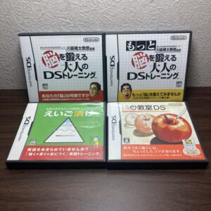 脳トレ お絵描きDS等4本まとめ売りセット