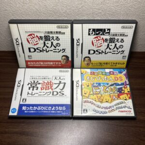 脳トレ もじぴったんDS等4本まとめ売りセット
