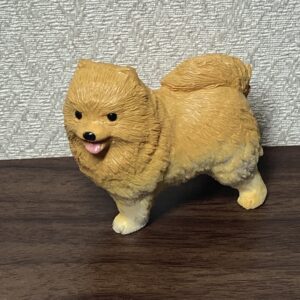 【動物置物】 ポメラニアン フィギュア インテリア用品約6cm
