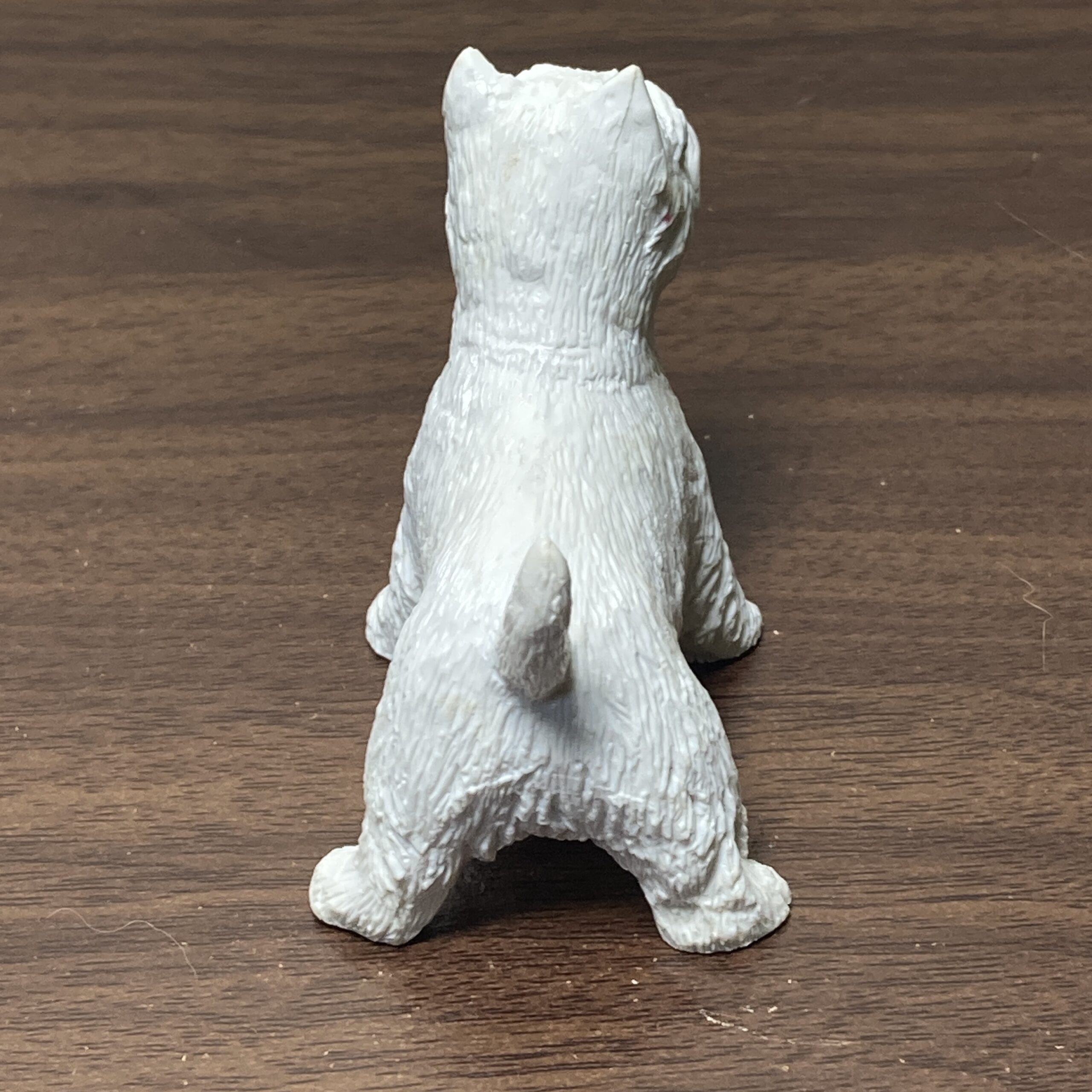 【動物置物】 ホワイトテリア フィギュア インテリア用品約7cm - 画像 (4)