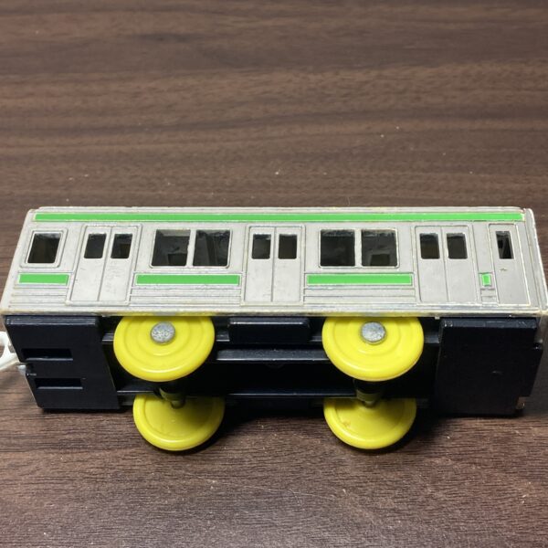 【廃盤レア プラレール】205系山手線 田窓銀メッキ 旧動力 後尾車 - 画像 (3)