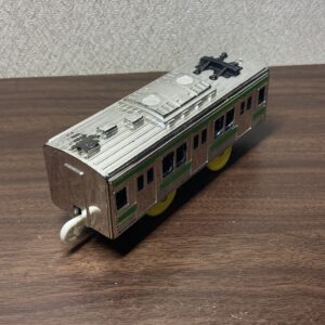 【廃盤レア プラレール】205系山手線 田窓銀メッキ 旧動力 中間車