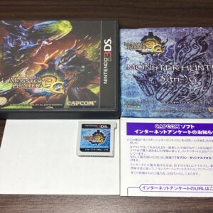【ニンテンドー3ds】モンスターハンター3g