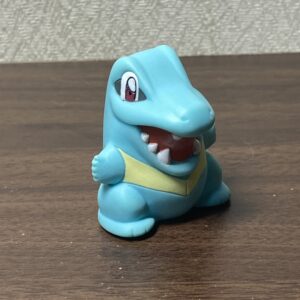 【ポケモンソフビ指人形】 ワニノコ h約4.5cm