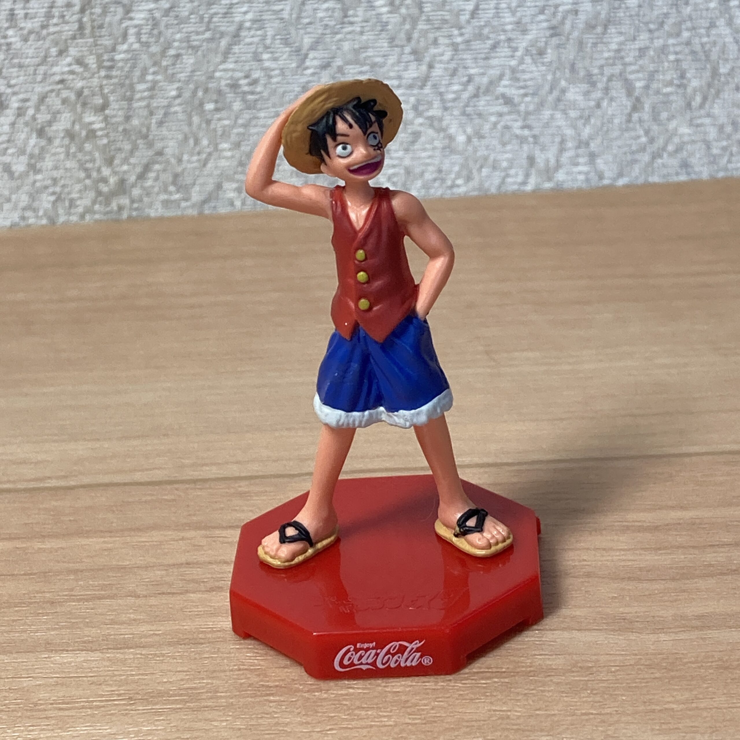 【ワンピースフィギュア】ルフィ コカ·コーラ×ジャンプコラボ【ジャンプフェスタ2005】h約6.5cm