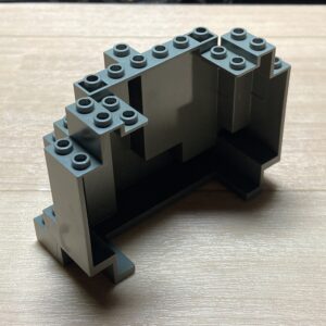 【LEGO正規品】パネル4x10x6 ロック 長方形 (6082) ダークグレー③