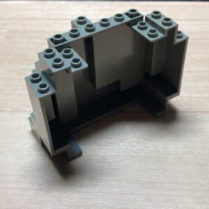 【LEGO正規品】パネル4x10x6 ロック 長方形 (6082) ダークグレー④
