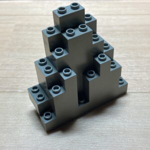【LEGO正規品】ロックパネル 3x8x7 三角形パーツ（6083）