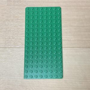 【LEGO正規品】レゴブロック用 緑 基礎板1枚 8×16 薄い③