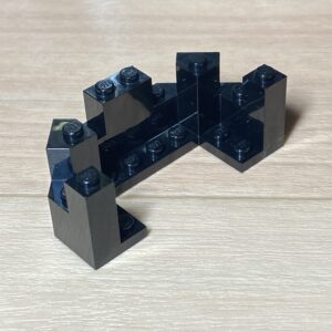 【LEGO正規品】レゴキャッスル 城壁パーツ(6072)×1 黒③