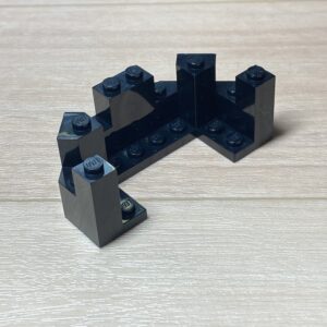 【LEGO正規品】レゴキャッスル 城壁パーツ(6072)×1 黒④