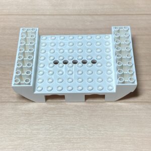 【LEGO正規品】船体ブロック中部 ラージ 8x16x2 1/3 ホワイト (95227)