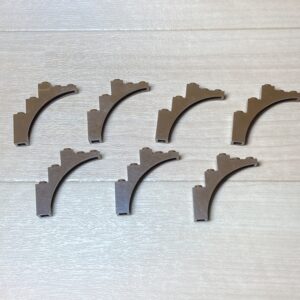 【LEGO正規品】アーチ1x5x4(2339)ブラウン×7