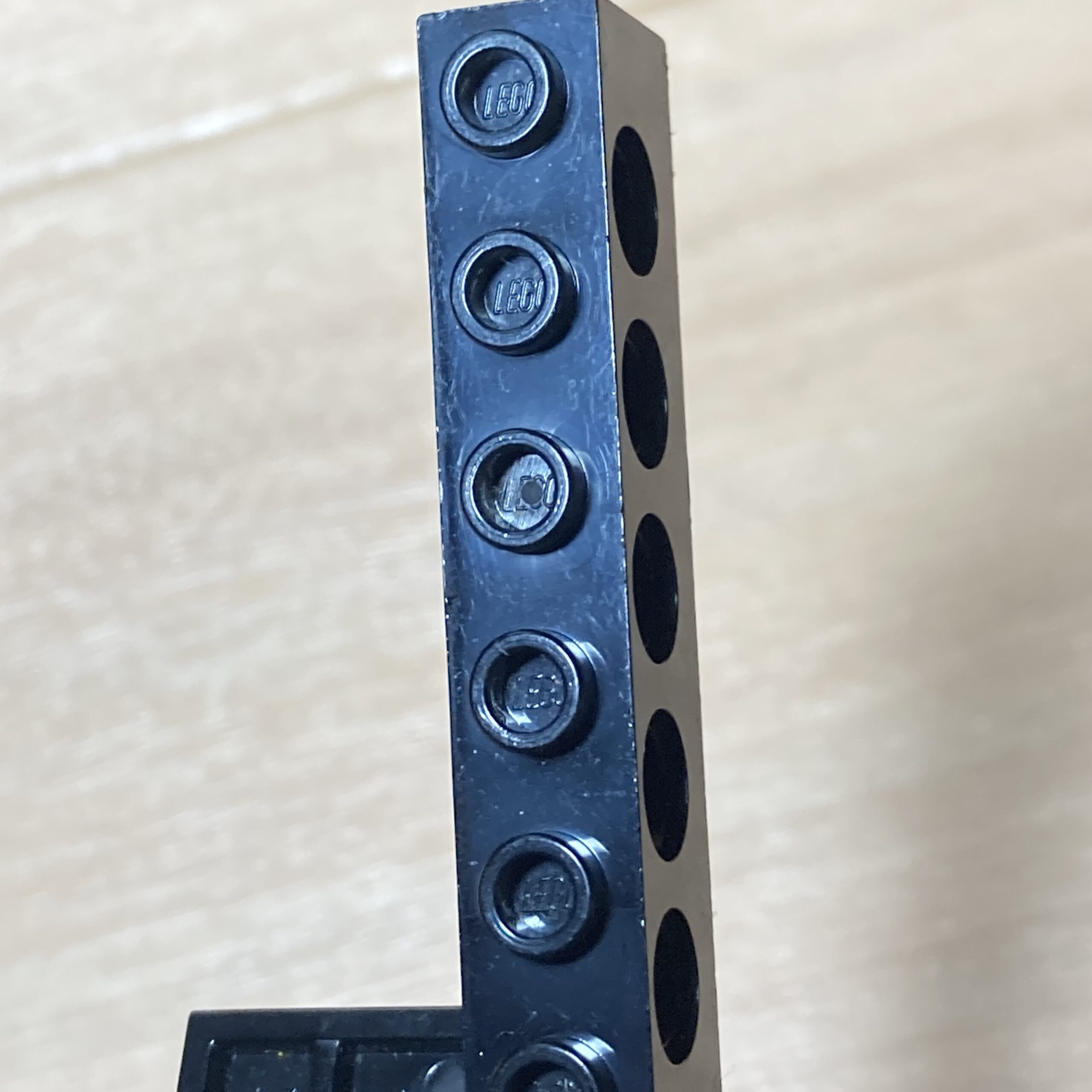 【LEGO正規品】テクニックパーツ(2730)1x12+2x2プレート ブラックそれぞれ1個 - 画像 (4)