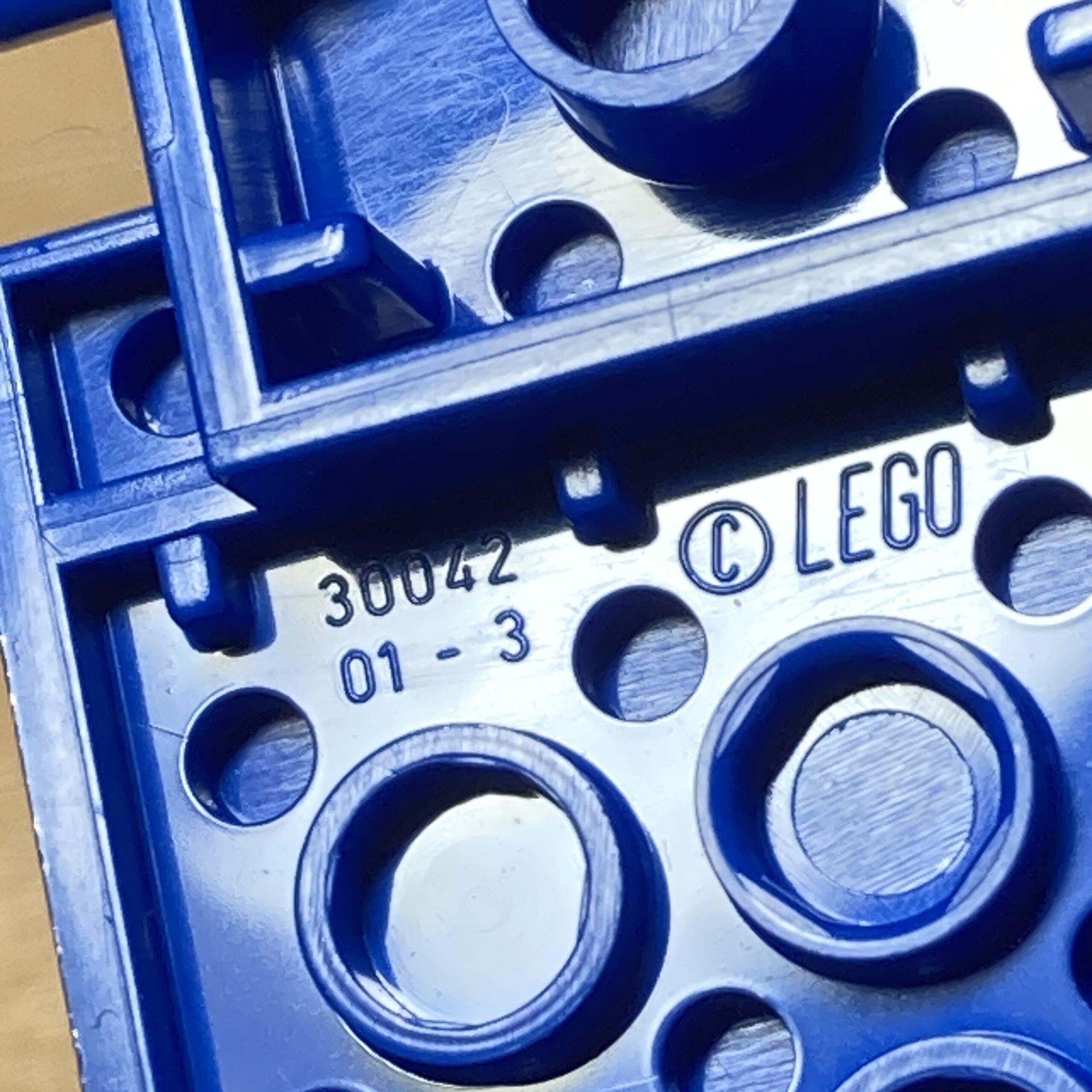 【LEGO正規品】3x4 ロック式デュアル2フィンガープレート(44567) ブルー×1 - 画像 (5)