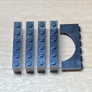 【LEGO正規品】アーチ 1x6 ブラック×5