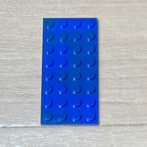 【LEGO正規品】レゴブロック用 ブルー基礎板 4×8 薄い（3035）