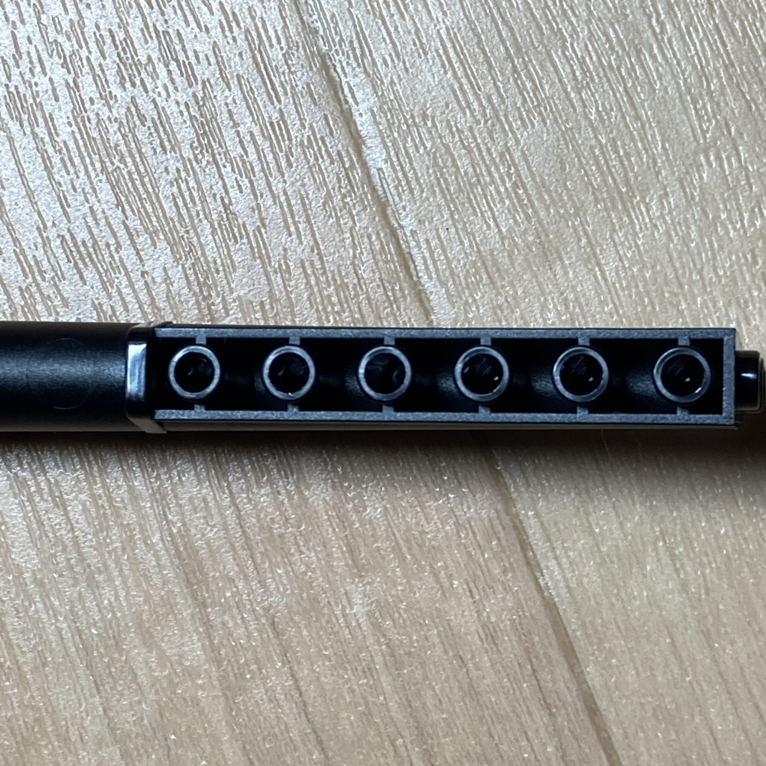 【LEGO正規品】テクニック アクスル&ピンコネクタ(2ピン穴)(30047)ブラック×1② - 画像 (5)