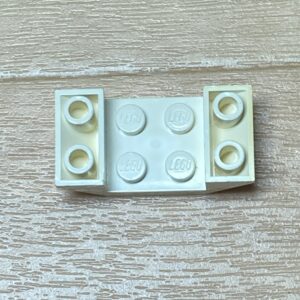 【LEGO正規品】逆ダブルスロープ45°- 4x2（4871)ホワイト×1