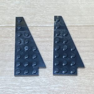 【LEGO正規品】ウェッジプレート(右)8×6×4(3934) ブラック×1