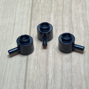 【LEGO正規品】小型鍋パーツ（4529）ブラック×3