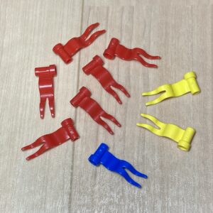 【LEGO正規品】ウェーブフラッグパーツ レッド×6.イエロー×2.ブルー×