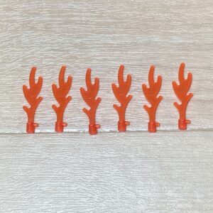 【LEGO正規品】ドラゴンの炎パーツ(6126)レッド×6