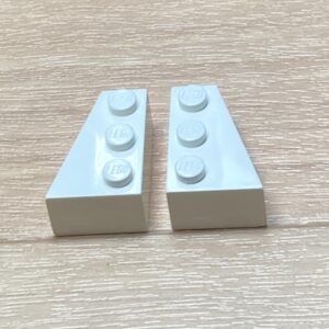 【LEGO正規品】ウェッジ3x2右(6564）×1ウェッジ3x2左（6565）×1