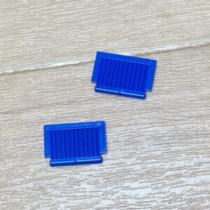 【LEGO正規品】窓用シャッターパーツ(3582)ブルー×2
