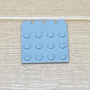 【LEGO正規品】ヒンジプレート4x4W垂直ロックパーツ(44570)ライトグレー×1
