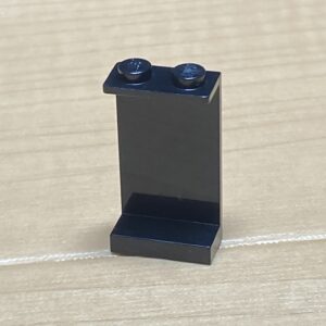 【LEGO正規品】パネル 1x2x3サイドサポートなし中空スタッドなし (2362)ブラック×1