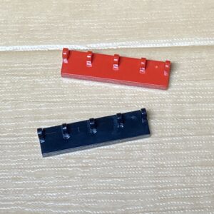 【LEGO正規品】蝶番タイル1x4 (4625)レッド×1ブラック×1