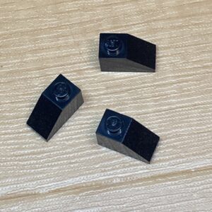 【LEGO正規品】1x2/45°ルーフタイル ブラック×3