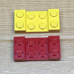 【LEGO正規品】カーマッドガード（フェンダー）パーツ（3788)イエロー×1 レッド×1