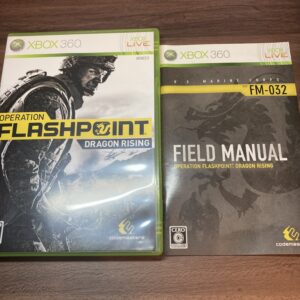 Xbox360【operation FlashPoint Dragon rising2010】箱付属品つき