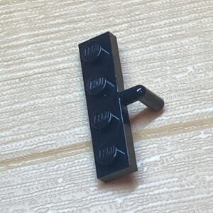 【LEGO正規品】プレート1x4 ボール　ブラック×1