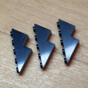 【LEGO正規品】スロープ3x1x3.3 (53°) （6044)ブラック×3