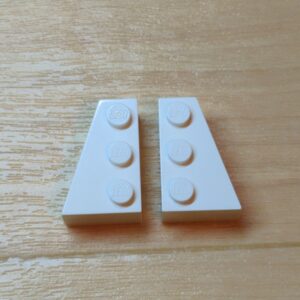 【LEGO正規品】ウェッジ3x2右(6564）×1ウェッジ3x2左（6565）×1