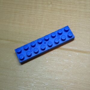 【ブロック玩具】カワダブロック 2×8ブロック ブルー×1