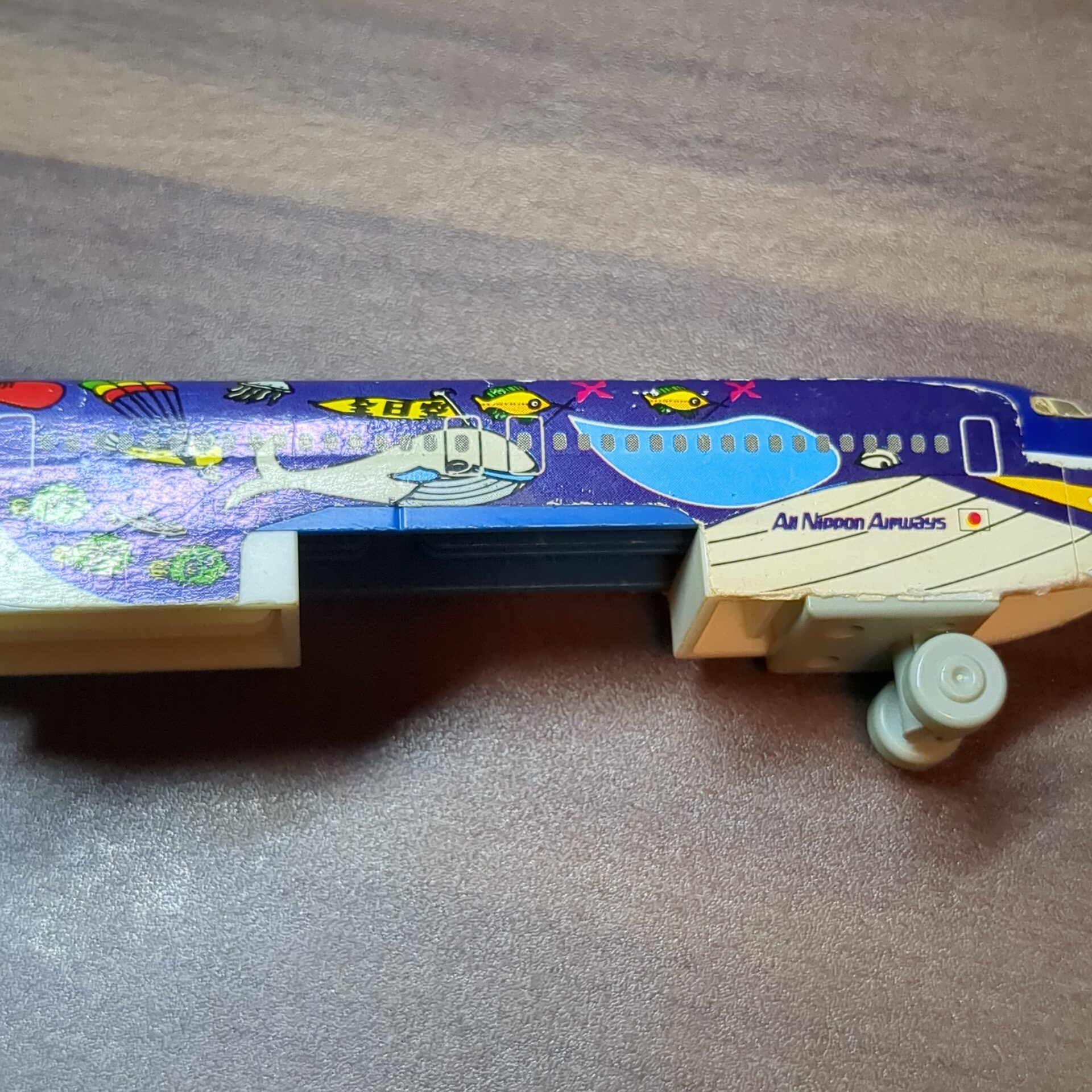 【ブロック玩具】カワダブロック ANA(全日本空輸)ボーイング747型機(JA8579) パーツ - 画像 (4)