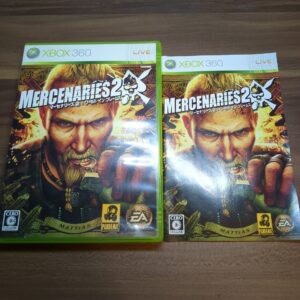 Xbox360【マーセナリーズ2:ワールドインフレームス 】箱付属品つき 15歳以上対象