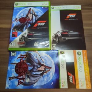 Xbox360【ベヨネッタ/F1 II】箱付属品つき 17歳以上対象