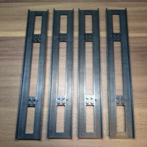 【ブロック玩具】カワダブロック 直線レール×4 R-240