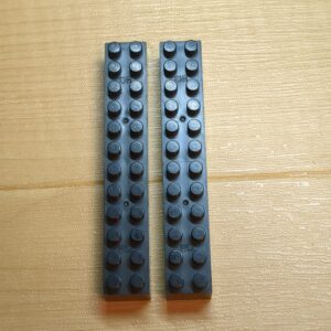 【ブロック玩具】カワダブロック  6×12 ブロック ブラック×2