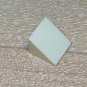 【ブロック玩具】カワダブロック 屋根ブロック 1×1（ピラミッド型）ホワイト×1